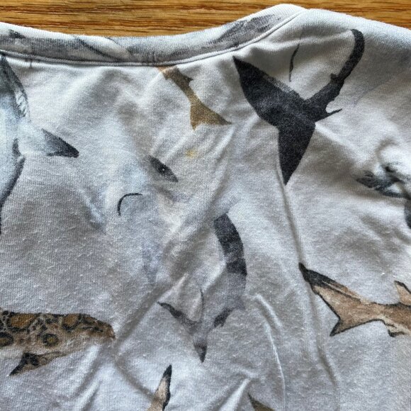 Posh Peanut Shark Sleeveless Sleep Bag Size 6-18 Month - Picture 11 of 11